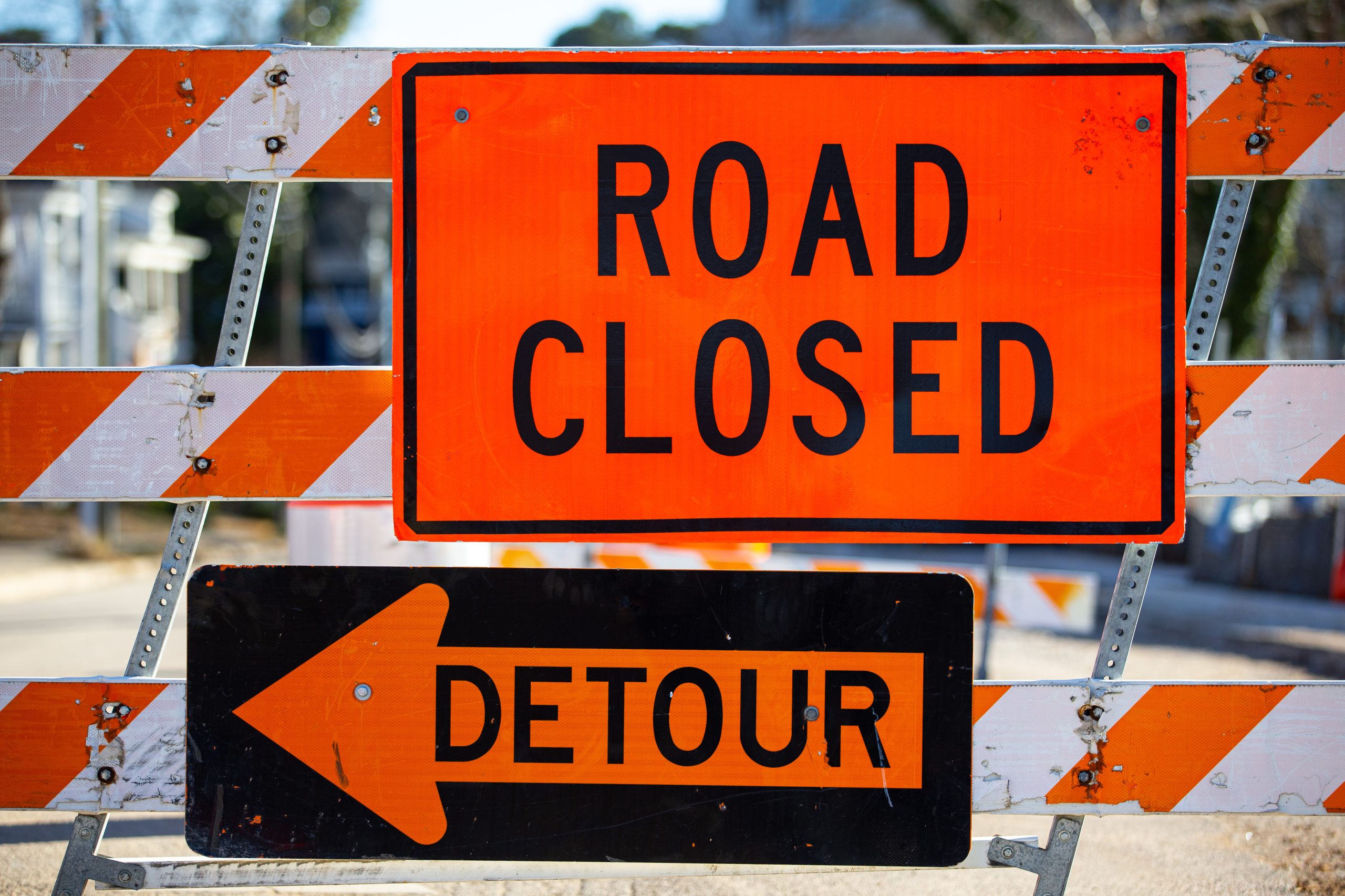 Las Positas Road closure underway for repairs and repaving